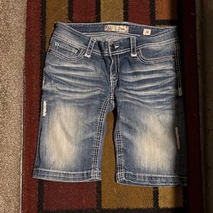 BKE Distressed Denim Jean Shorts